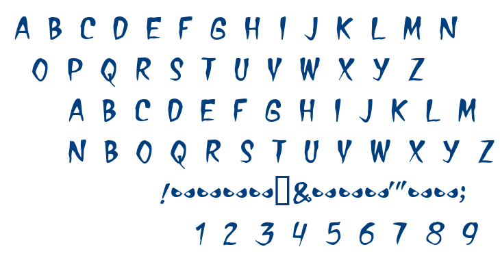Treasure font