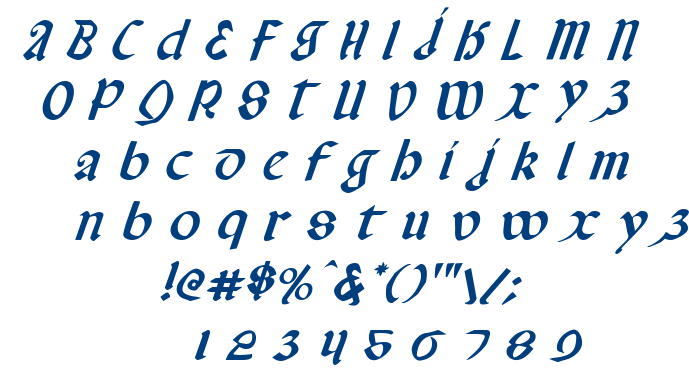 Valerius font