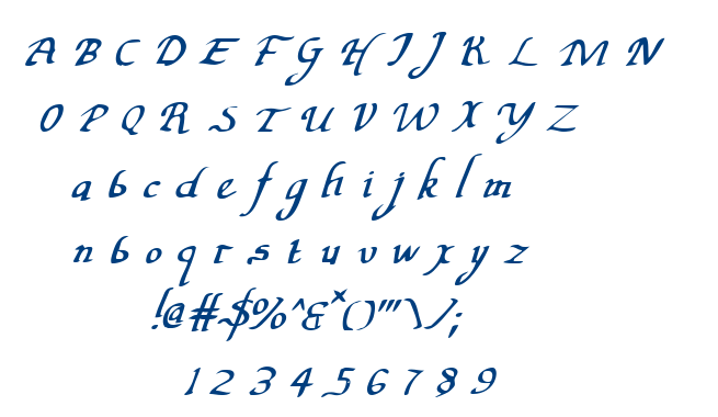 Valley Forge font