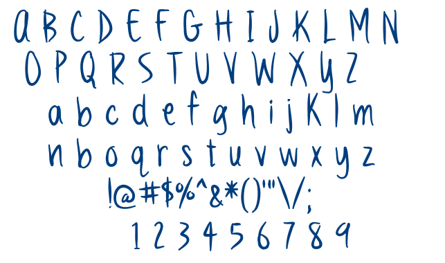 Vanilla Twilight font