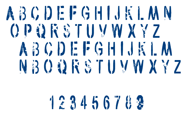 VTKS Army font