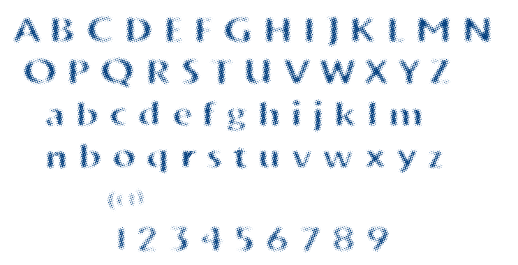 VTKS Trunkset font