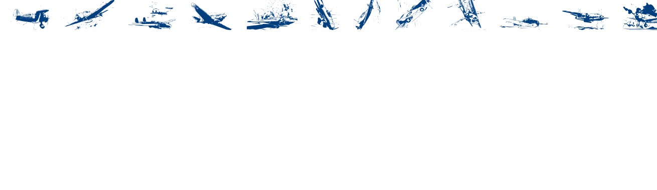 World War II Warplanes 2 font