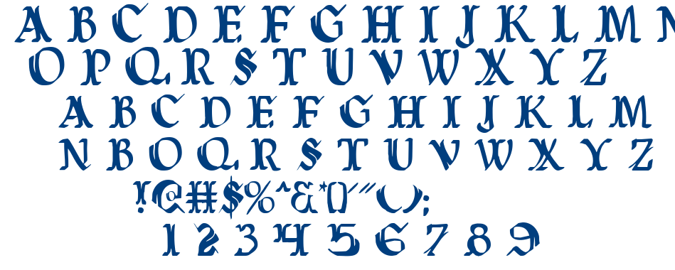 Wars of Asgard font