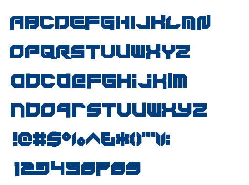 Xodohtro-Nu font
