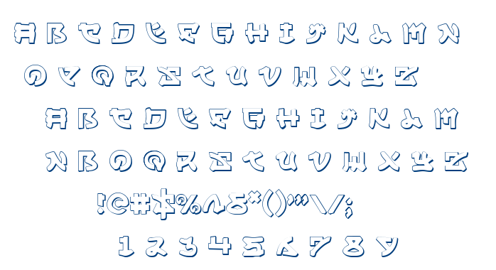 Yama Moto font