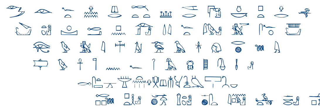 Yiroglyphics font