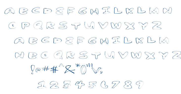 Yum Nub Extended font