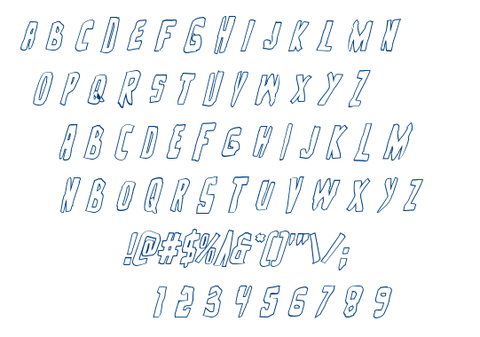 Zakenstein font
