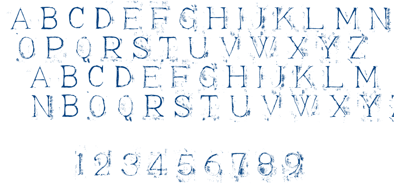 Appendix 3 font