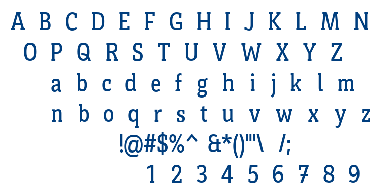 Angoli font