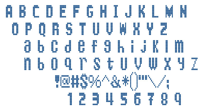 Barton & King Bus font