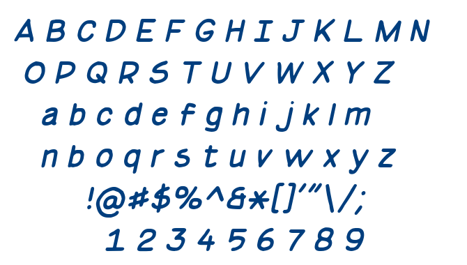 Basic Comical NC font