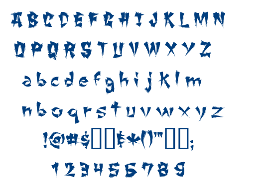 Chang Chang font
