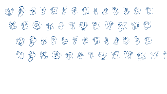 DiddleTheMouse font