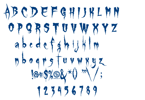 Gypsy Curse font