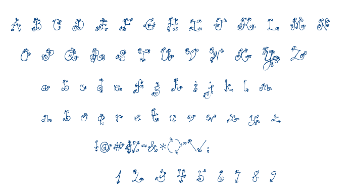 Janda Love And Rain font