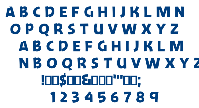 Jengle Jungallery font