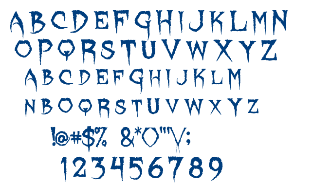 Lycanthrope font