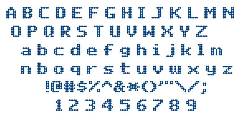 Matrix Complex NC font
