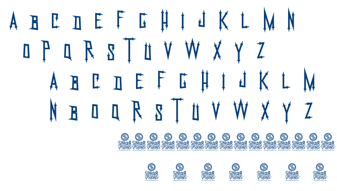 Nekrokids font