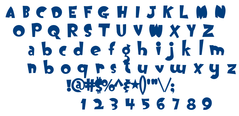 Oogie Boogie font