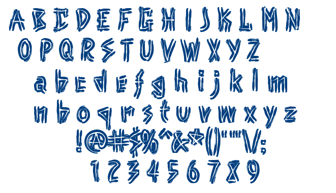 Punk font