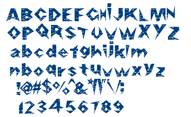 RazorSlice font