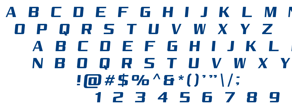 Reality Pursuit NC font