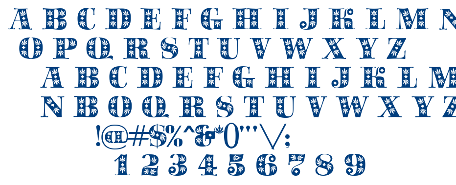 Sapphire Sativa font