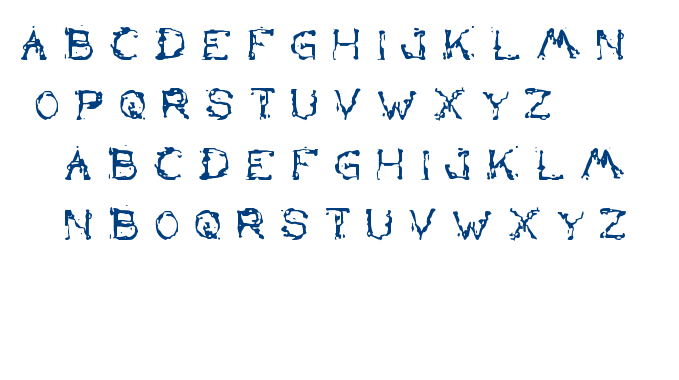 the lazy dog font