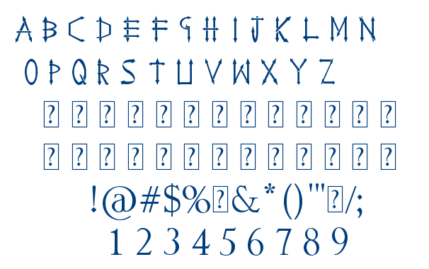 TEER font