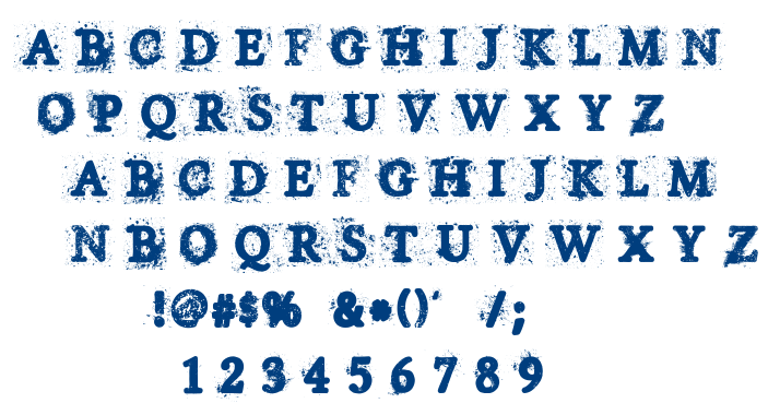 House of Horror font