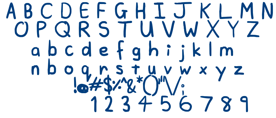 A plainer font font