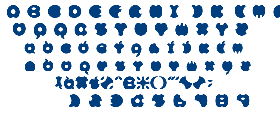 APPLE font