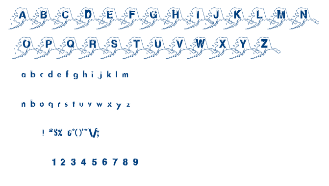 Alaskan Ice font