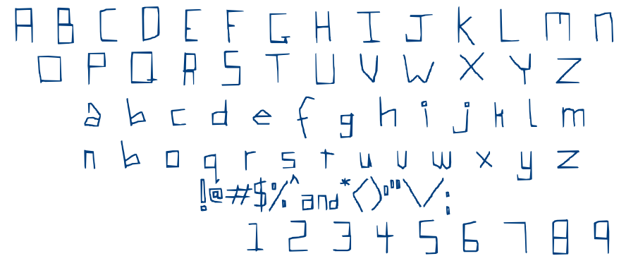 And you say you’re lazy… font