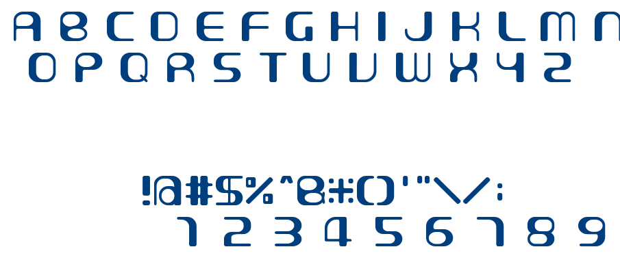 SHOPPING font