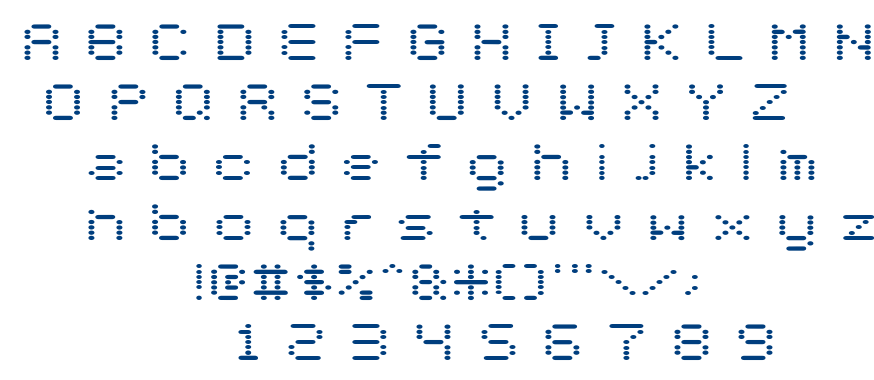DIGIT font