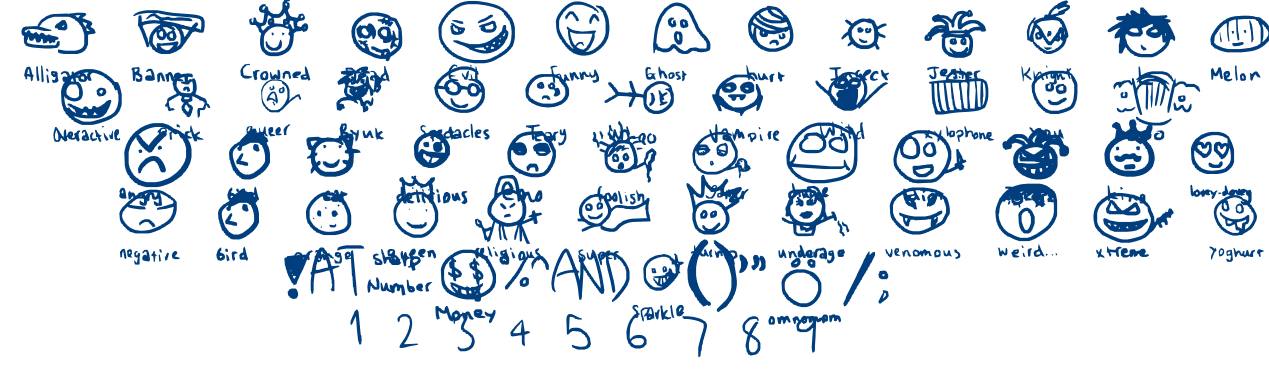 Emoticon Land font