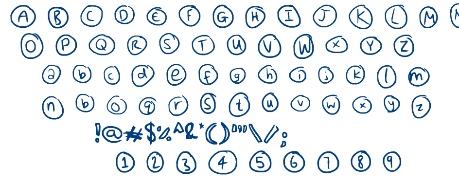 Everything Unique font