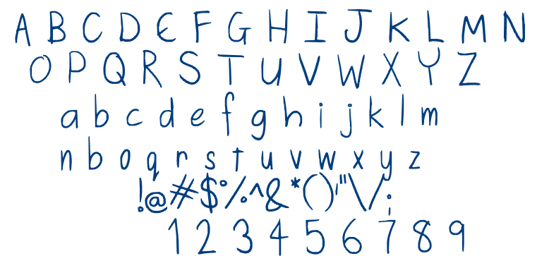 If only life was simple font