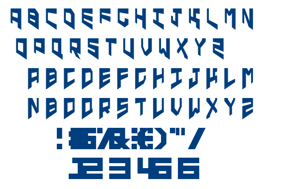 pers font