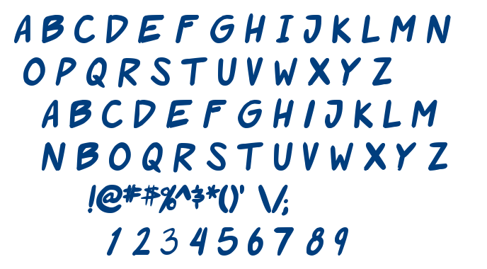 Roof Runners font