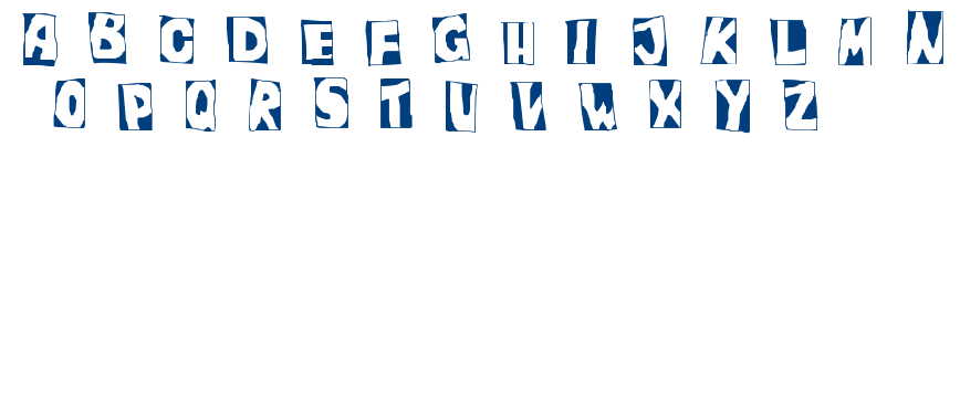 PEEPSHOW font