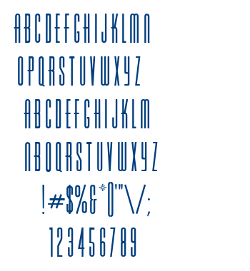 Varicka font
