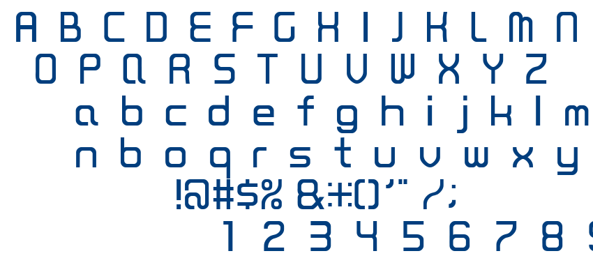Yothic font