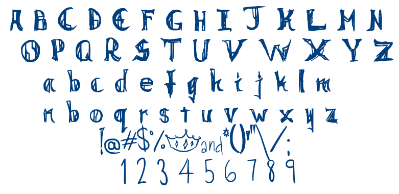 You are my Princess~ font