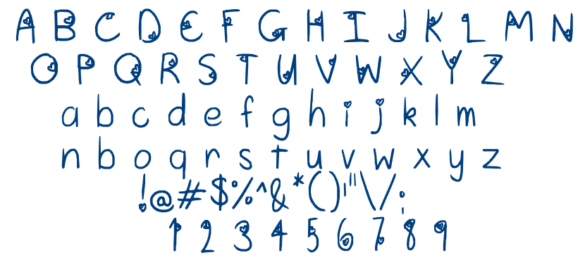 aishiteru~ font