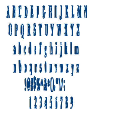 An Irritating Speck font